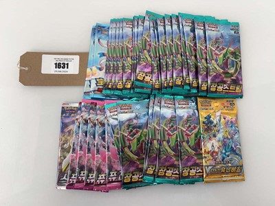 Lot 1631 - Assorted Korean Pokémon TCG: Sword & Shield...