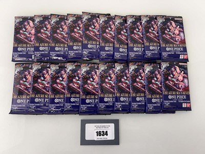 Lot 1634 - One Piece TCG: OP14-EB04 - The Azure Sea's...