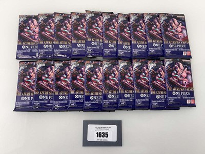Lot 1635 - One Piece TCG: OP14-EB04 - The Azure Sea's...