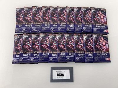 Lot 1636 - One Piece TCG: OP14-EB04 - The Azure Sea's...