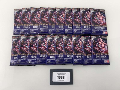 Lot 1638 - One Piece TCG: OP14-EB04 - The Azure Sea's...
