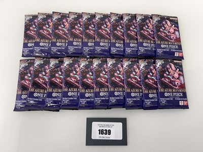 Lot 1639 - One Piece TCG: OP14-EB04 - The Azure Sea's...