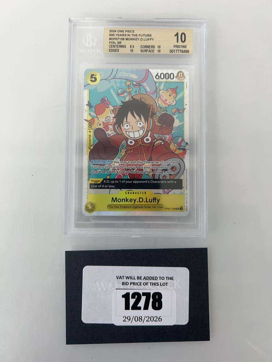 Lot 1278 - One Piece TCG: 500 Years Into The Future...