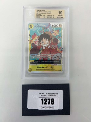 Lot 1278 - One Piece TCG: 500 Years Into The Future...