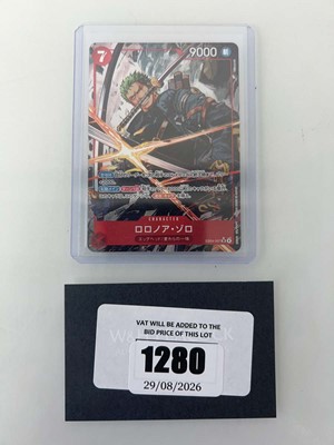 Lot 1280 - Top Loaded One Piece TCG: EB04-007 SR JP...