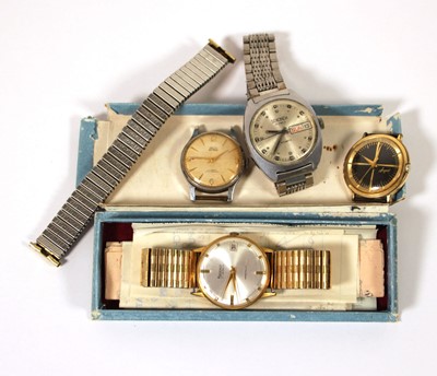 Lot 456 - A collection of gentleman's mechanical watches...