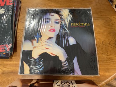 Lot Collection of Madonna LPs and 12" singles to...