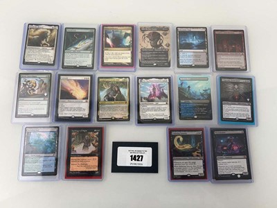 Lot 1427 - 17 Top Loaded Magic the Gathering cards from...