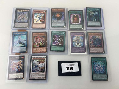Lot 1429 - Quantity of Top Loaded Yu-Gi-Oh cards form...