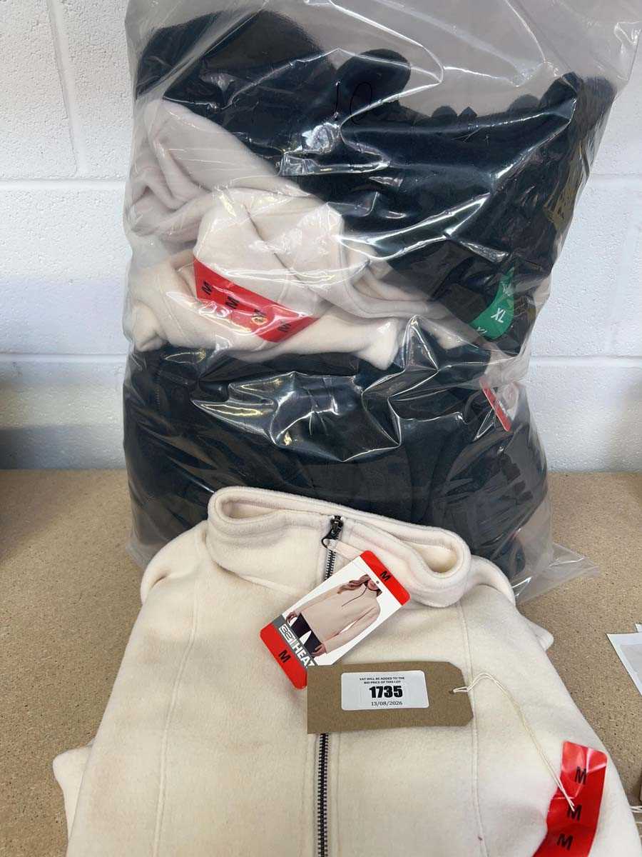 Lot Approx 10 x 32 Degrees Heat womens 1/4 zip...