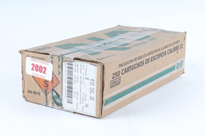 Lot 2002 - (S2) 250 x 32 bore Rio No.6 shot cartridges