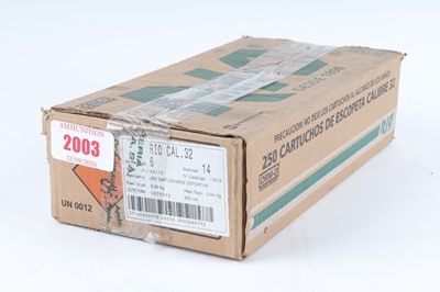 Lot 2003 - (S2) 250 x 32 bore Rio No.6 shot cartridges