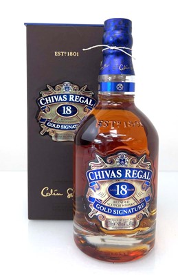 Lot 29 - A bottle of Chivas Brothers 18 year old Gold...