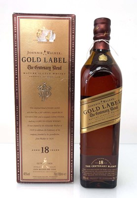 Lot 31 - A bottle of Johnnie Walker Gold Label The...