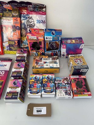 Lot 1643 - Bag of various football products including...
