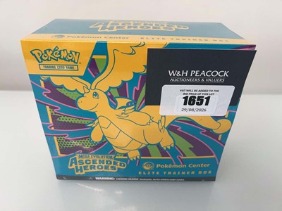 Lot 1651 - Pokémon TCG: Mega Evolutions - Ascended Heroes...