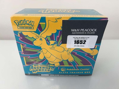 Lot 1652 - Pokémon TCG: Mega Evolutions - Ascended Heroes...