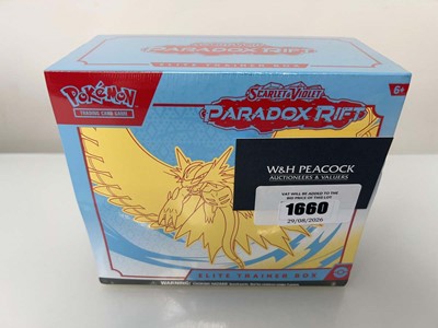 Lot 1660 - Pokémon TCG: Scarlet & Violet - Paradox Rift...