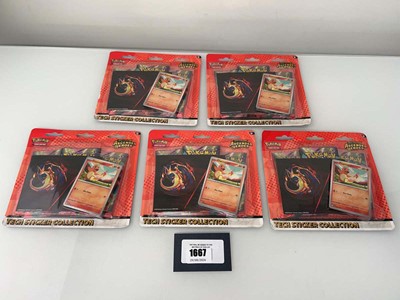 Lot 1667 - 5x Pokémon TCG: Mega Evolution - Ascended...