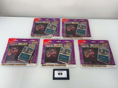 Lot 1670 - 5x Pokémon TCG: Mega Evolution - Ascended...