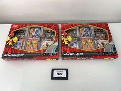 Lot 1675 - 2x Pokémon TCG: Armarouge ex Premium...