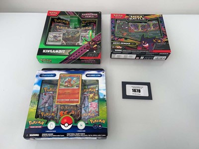 Lot 1678 - (3) Pokémon TCG: Scarlet & Violet - Shrouded...
