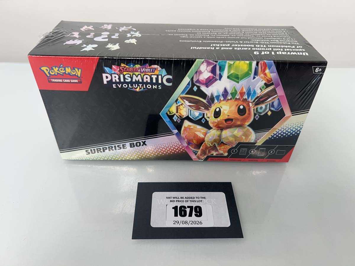 Lot 1679 - Pokémon TCG: Scarlet & Violet - Prismatic...