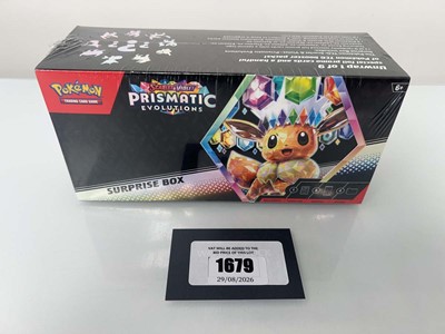 Lot 1679 - Pokémon TCG: Scarlet & Violet - Prismatic...
