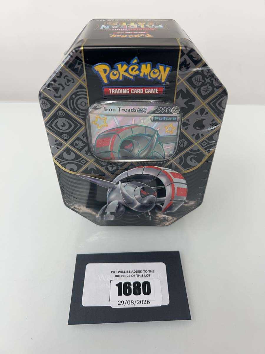 Lot 1680 - Pokémon TCG: Scarlet & Violet - Paldean Fates Tin