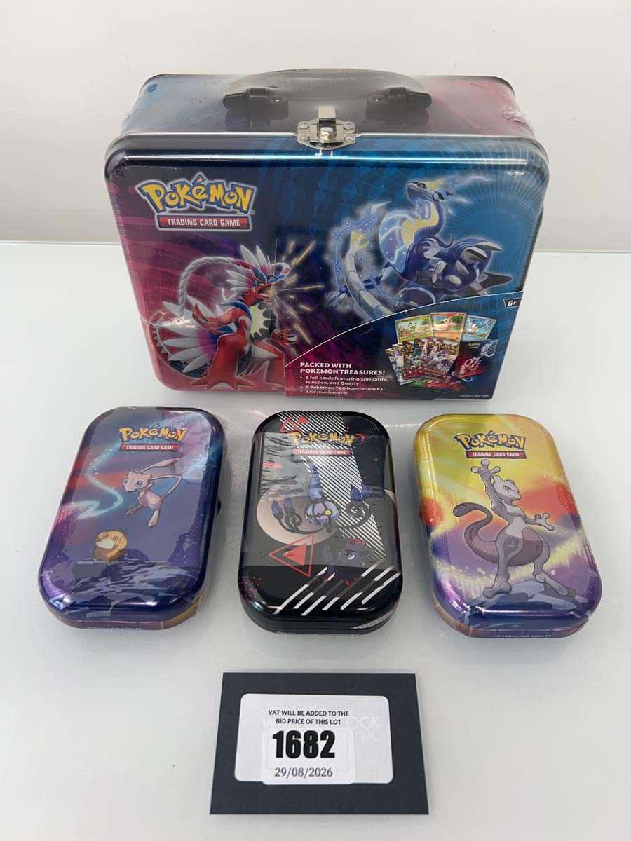 Lot 1682 - Pokémon TCG: Scarlet & Violet Collector Chest...