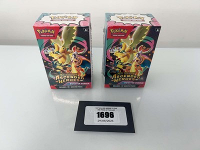 Lot 1696 - 2x Pokémon TCG: Mega Evolution - Ascended...