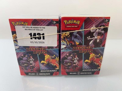 Lot 1431 - 2x Pokémon TCG: Scarlet & Violet - Destined...