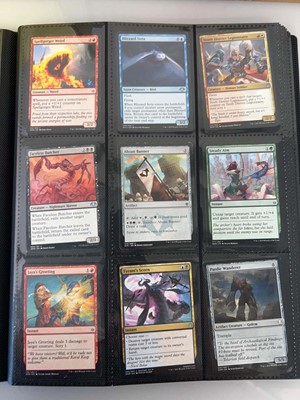 Lot 1501 - 2 Boxes and a binder containing Magic The...