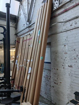 Lot 261 - approx 19 Rolls of Backing paper rolls & part...