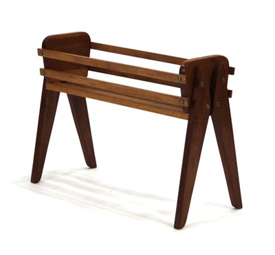 Lot 120 - A 1960's pine and beech slatted plant trough...