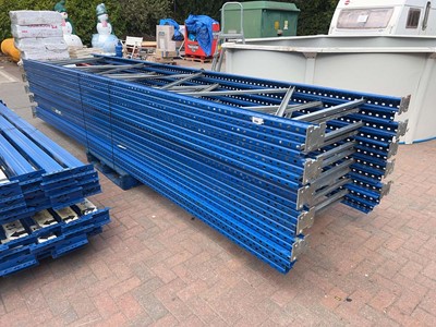 Lot 4256 - 10 bays of 5 metre high industrial metal...