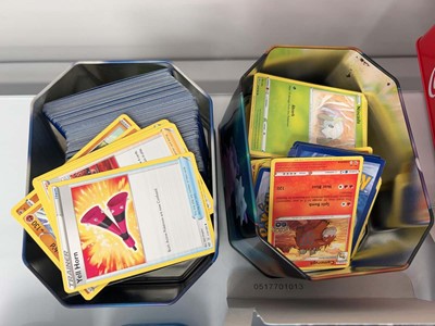 Lot 1502 - Box containing Magic the Gathering, Pokémon,...