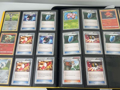 Lot 1503 - 2 Binders of Pokémon cards from various sets