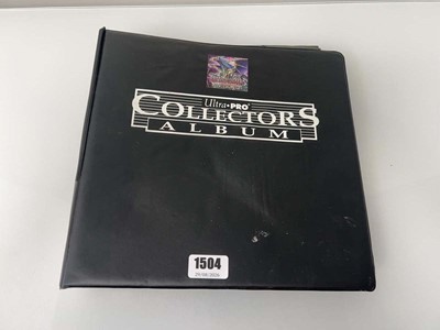 Lot 1504 - Folder of Yu-Gi-Oh cards from various sets