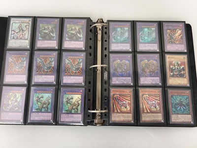 Lot 1504 - Folder of Yu-Gi-Oh cards from various sets