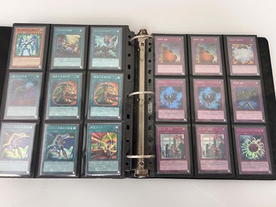Lot 1504 - Folder of Yu-Gi-Oh cards from various sets