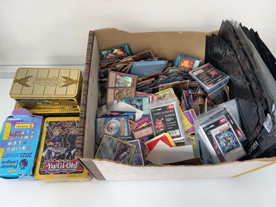 Lot 1505 - Box of various Pokémon and Yu-Gi-Oh cards,...
