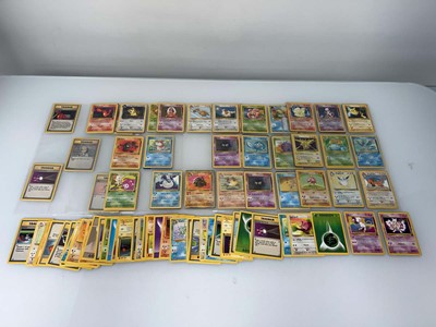 Lot 1507 - Folder containing vintage Pokémon trading...