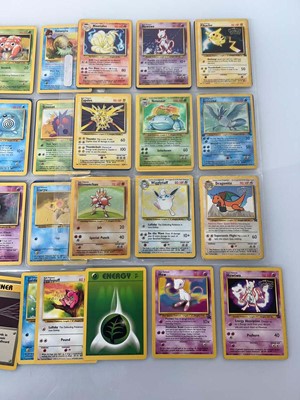 Lot 1507 - Folder containing vintage Pokémon trading...