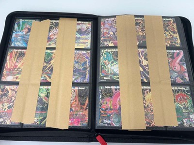 Lot 1509 - Folder containing Dragon Ball trading cards...