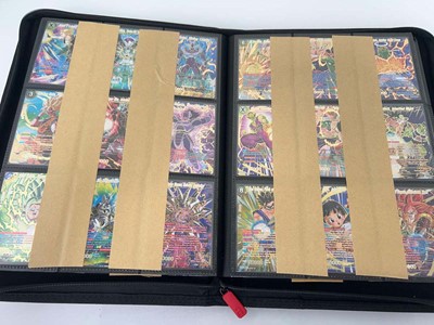 Lot 1509 - Folder containing Dragon Ball trading cards...