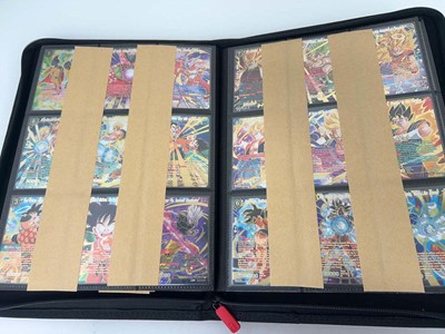 Lot 1509 - Folder containing Dragon Ball trading cards...