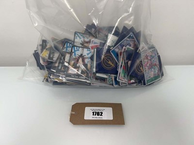 Lot 1762 - Bag containing loose One Piece trading cards