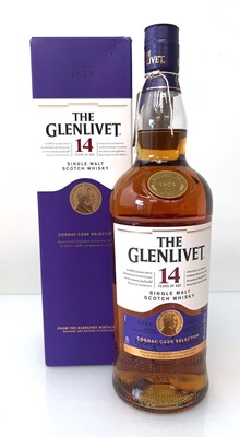 Lot 41 - A bottle of The Glenlivet 14 year old Cognac...