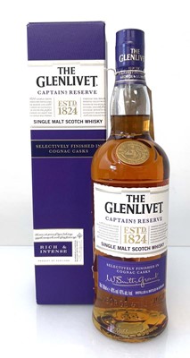 Lot 42 - A bottle of The Glenlivet Captains Reserve...
